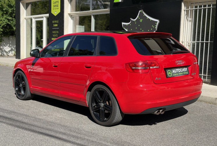 Audi A3 SPORTBACK 2.0 TDI 140 S LINE * ENTRETIEN A JOUR * CT ET DISTRI OK * GARANTIE 6 MOIS