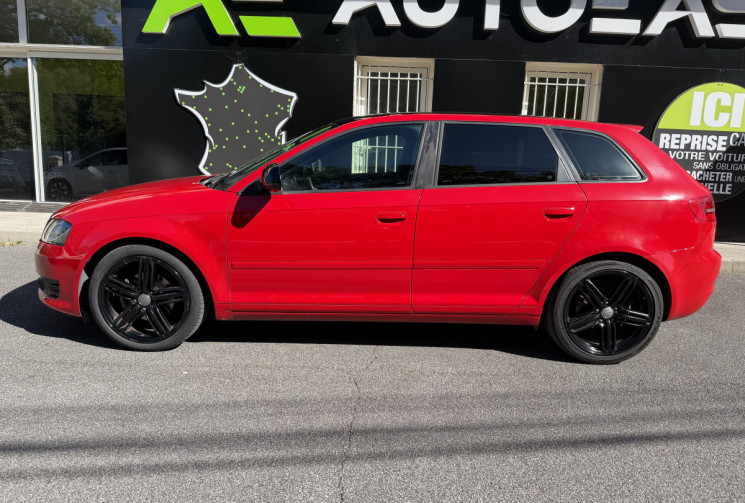 Audi A3 SPORTBACK 2.0 TDI 140 S LINE * ENTRETIEN A JOUR * CT ET DISTRI OK * GARANTIE 6 MOIS