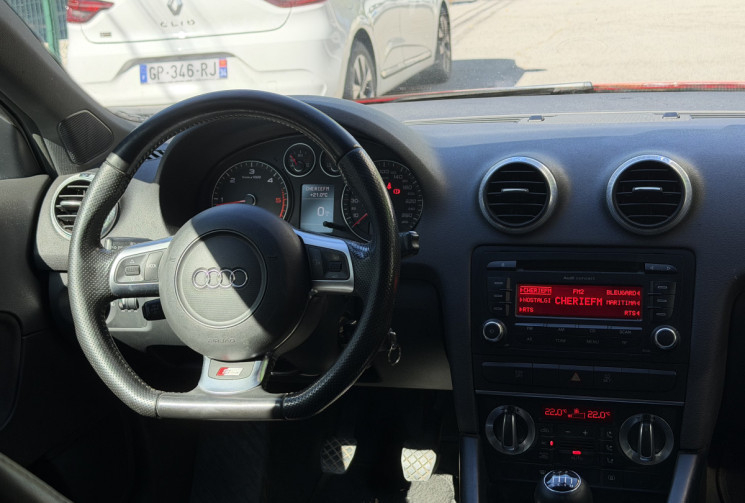 Audi A3 SPORTBACK 2.0 TDI 140 S LINE * ENTRETIEN A JOUR * CT ET DISTRI OK * GARANTIE 6 MOIS