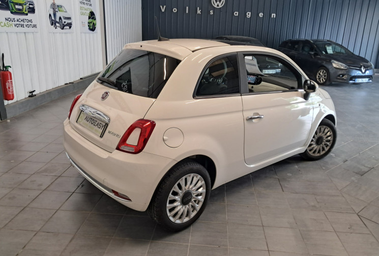 FIAT 500 1.0 70 BSG S&S Dolcevita - TOIT PANO -  2EME MAIN - SUIVI ENTRETIEN - REVISEE