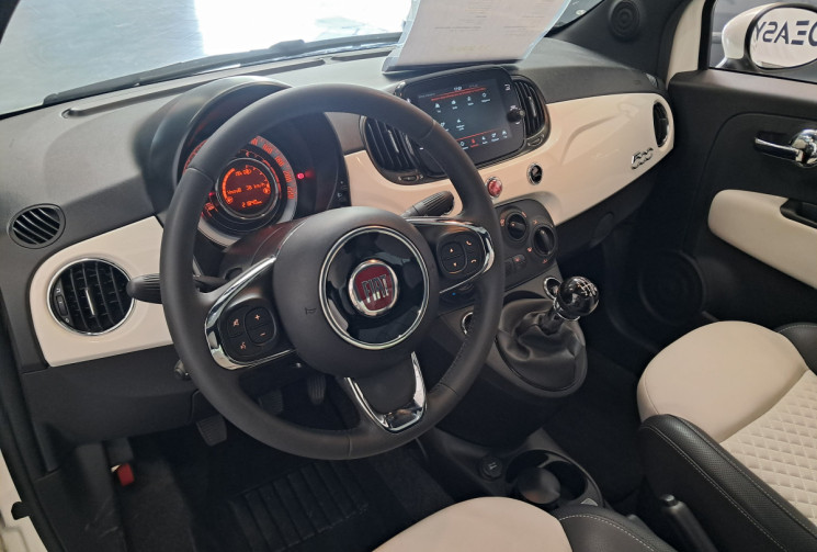 FIAT 500 1.0 70 BSG S&S Dolcevita - TOIT PANO -  2EME MAIN - SUIVI ENTRETIEN - REVISEE