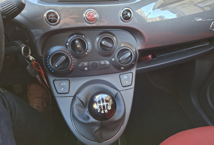 FIAT 500 1.4 MPI 100 CH SPORT 24500 KMS 1ere main