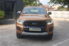Ford Ranger SUPER CABINE 2.0 ECOBLUE 213 WILDTRAK 4X4 BVA10 TVA Récupérable * Attelage