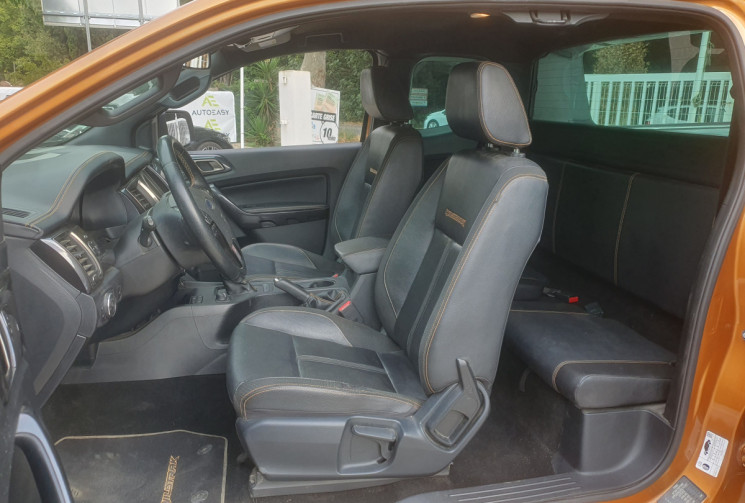 Ford Ranger SUPER CABINE 2.0 ECOBLUE 213 WILDTRAK 4X4 BVA10 TVA Récupérable * Attelage