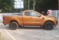 Ford Ranger SUPER CABINE 2.0 ECOBLUE 213 WILDTRAK 4X4 BVA10 TVA Récupérable * Attelage