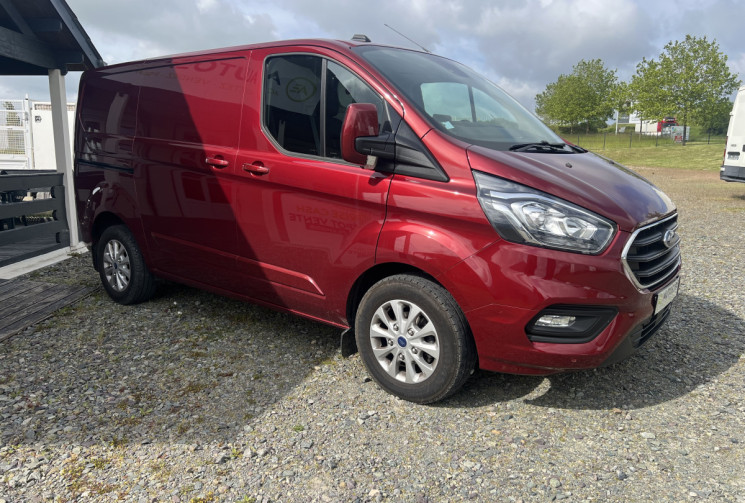 Ford TRANSIT CUSTOM FG L1H1 2.0 EcoBlue 130ch BVA / GPS / Climatisation / Garantie 6 mois