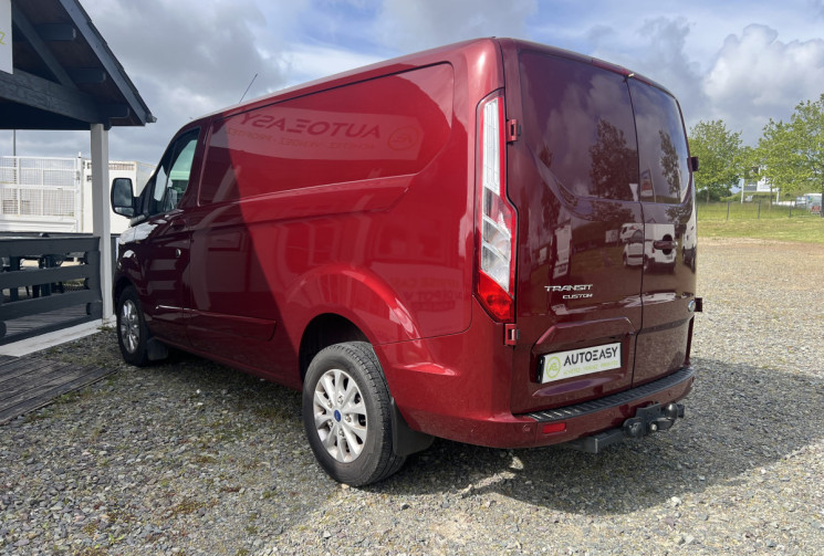 Ford TRANSIT CUSTOM FG L1H1 2.0 EcoBlue 130ch BVA / GPS / Climatisation / Garantie 6 mois