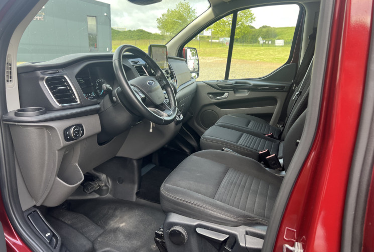 Ford TRANSIT CUSTOM FG L1H1 2.0 EcoBlue 130ch BVA / GPS / Climatisation / Garantie 6 mois