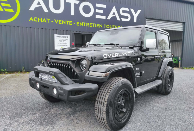Jeep Wrangler OVERLAND JL 2.0 272 CH BVA8 
