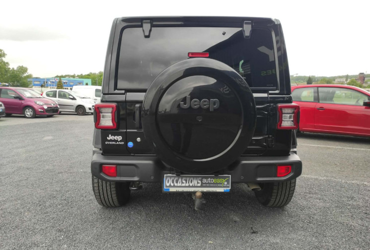 Jeep Wrangler OVERLAND JL 2.0 272 CH BVA8 
