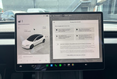 Tesla Model 3 STANDAR RANGE RWD / JANTES 20 POUCES / 15700 KMS / GARANTIE TESLA 11/2027