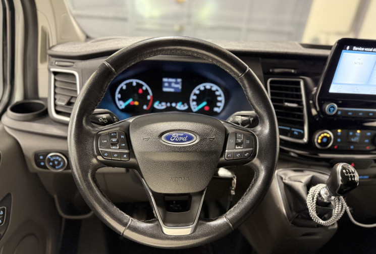 Ford TRANSIT CUSTOM FG LIMITED 2.0 TDCI ECOBLUE 131 ch MOTEUR NEUF TVA RECUPERABLE 19160€ HT 