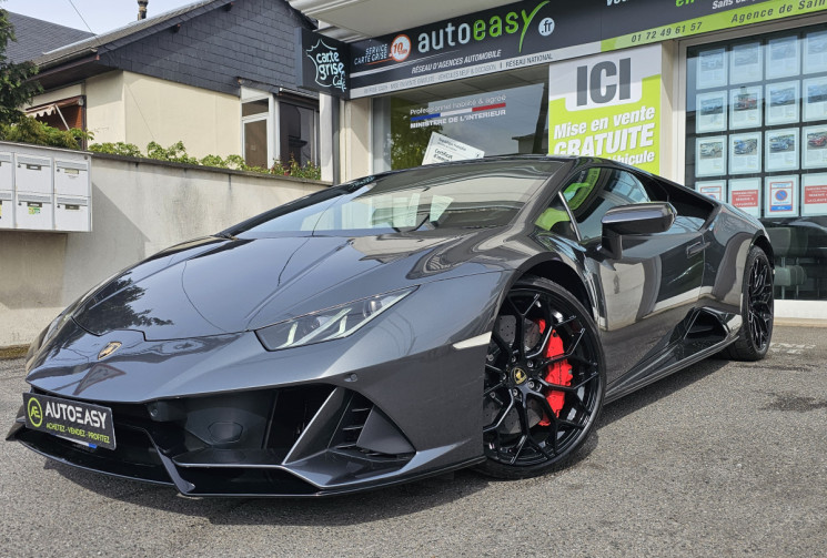 Lamborghini Huracan EVO V10 5.2L 640 4wd CARBON MALUS PAYÉ IMMAT FRANÇAISE BIEN LIRE L'ANNONCE