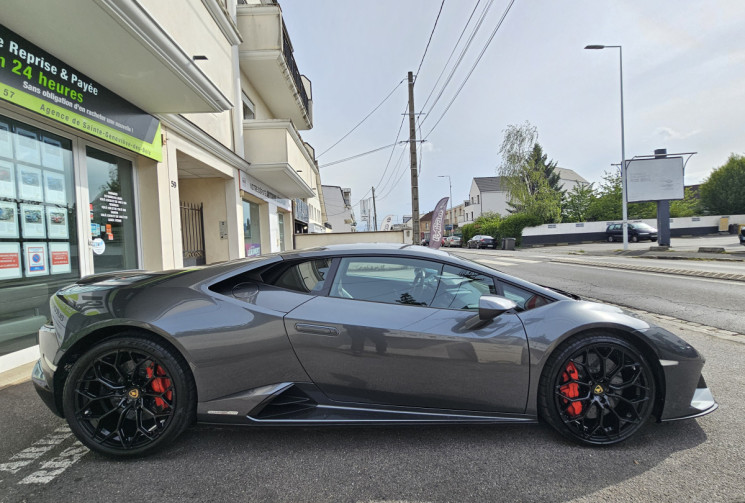 Lamborghini Huracan EVO V10 5.2L 640 4wd CARBON MALUS PAYÉ IMMAT FRANÇAISE BIEN LIRE L'ANNONCE