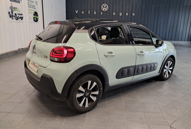 Citroën C3 III 1.2 PureTech 110 Shine EAT6 - TOIT PANO SIEGES CHAUF - SUIVI ENTRETIEN - DISTRI OK 