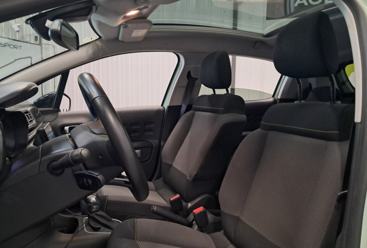 Citroën C3 III 1.2 PureTech 110 Shine EAT6 - TOIT PANO SIEGES CHAUF - SUIVI ENTRETIEN - DISTRI OK 