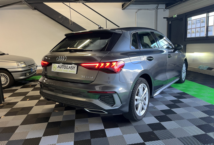 Audi A3 Sportback S-LINE 1.5 35 TFSI MHEV / SUIVI AUDI / ORIGINE FRANCE / MATRIX LED / ATTELAGE