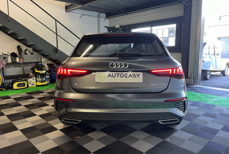 Audi A3 Sportback S-LINE 1.5 35 TFSI MHEV / SUIVI AUDI / ORIGINE FRANCE / MATRIX LED / ATTELAGE