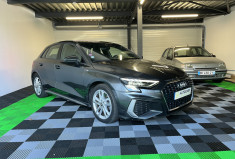 Audi A3 Sportback S-LINE 1.5 35 TFSI MHEV / SUIVI AUDI / ORIGINE FRANCE / MATRIX LED / ATTELAGE