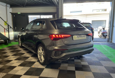 Audi A3 Sportback S-LINE 1.5 35 TFSI MHEV / SUIVI AUDI / ORIGINE FRANCE / MATRIX LED / ATTELAGE