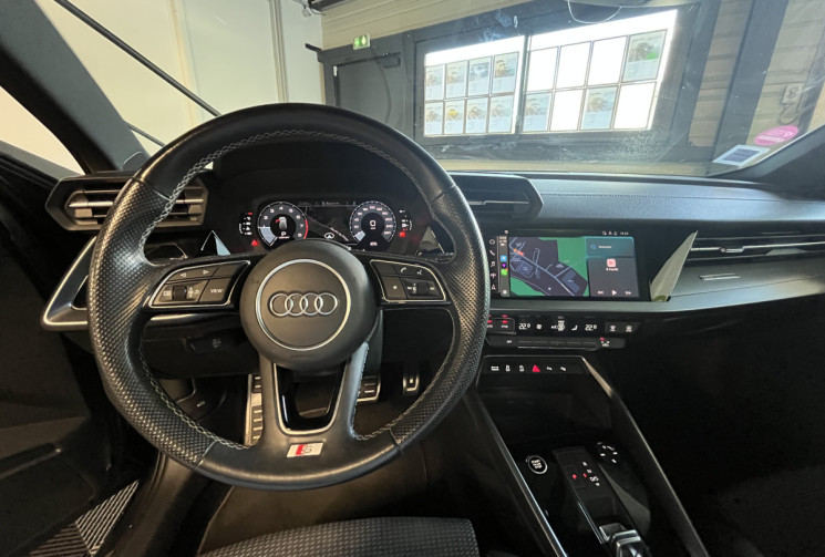 Audi A3 Sportback S-LINE 1.5 35 TFSI MHEV / SUIVI AUDI / ORIGINE FRANCE / MATRIX LED / ATTELAGE