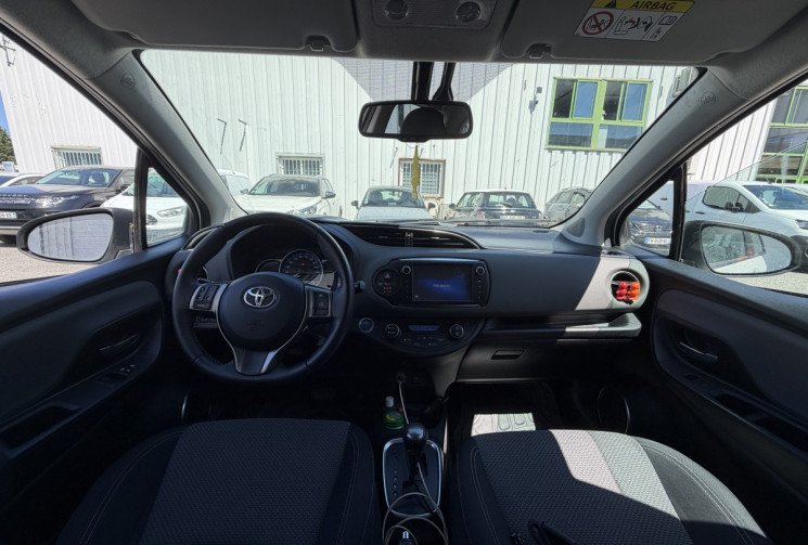 Toyota Yaris 1.5 vvti 100h 75 ch hybrid full-hybrid attitude bva/ camera de recul