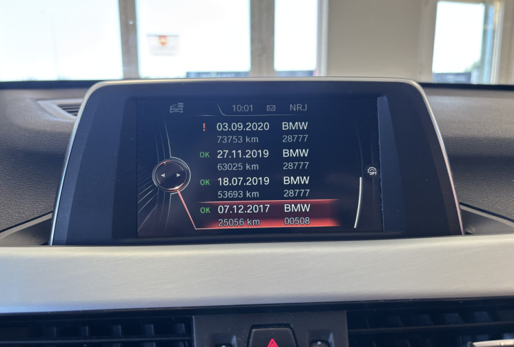 BMW X1 18D SDRIVE 2.0 D 150 LOUNGE / CUIR / SIEGE CHAUFFANT / GPS 