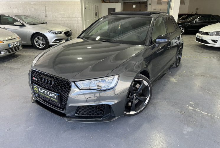 Audi RS3 SPORTBACK 2.5 TFSI 367 / TO / B&O / CarPlay / Echappement RS / Sièges chauffants / Caméra
