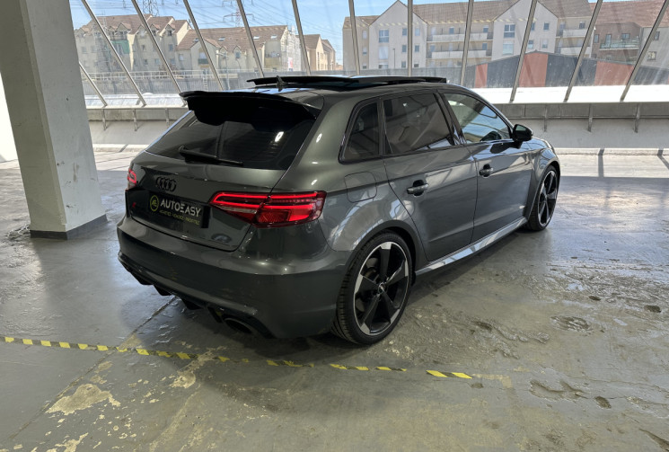 Audi RS3 SPORTBACK 2.5 TFSI 367 / TO / B&O / CarPlay / Echappement RS / Sièges chauffants / Caméra