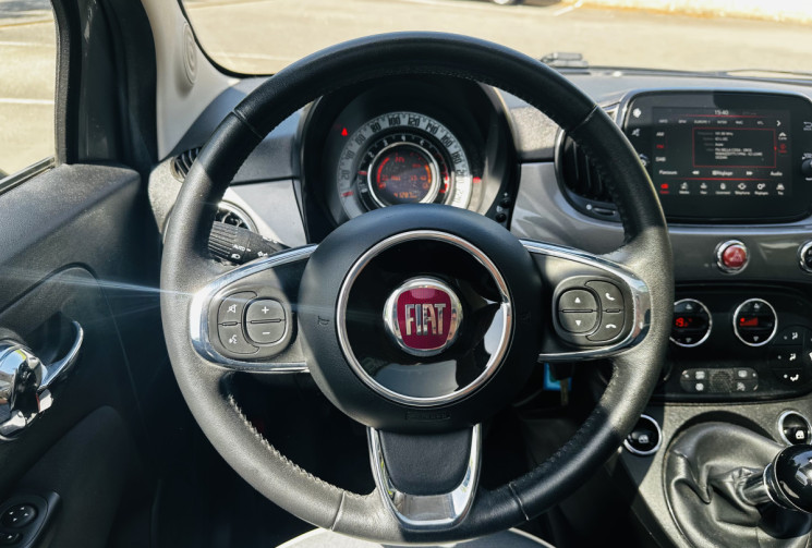 FIAT 500 0.9 85ch Lounge Toit panoramique / Excellent état