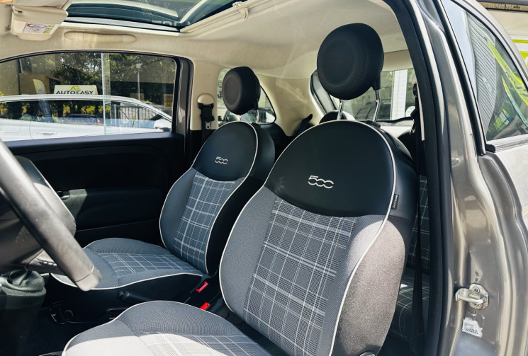 FIAT 500 0.9 85ch Lounge Toit panoramique / Excellent état