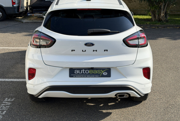 Ford Puma 1.0 Flexifuel 125 Ch mHEV ST-Line / 1ière main / Siège et volant chauffant / Coffre elec