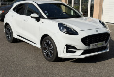 Ford Puma 1.0 Flexifuel 125 Ch mHEV ST-Line / 1ière main / Siège et volant chauffant / Coffre elec