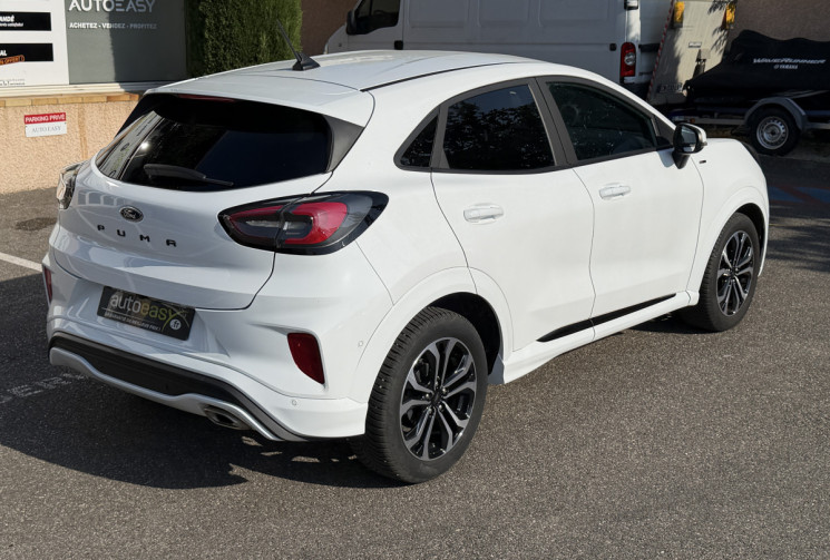 Ford Puma 1.0 Flexifuel 125 Ch mHEV ST-Line / 1ière main / Siège et volant chauffant / Coffre elec