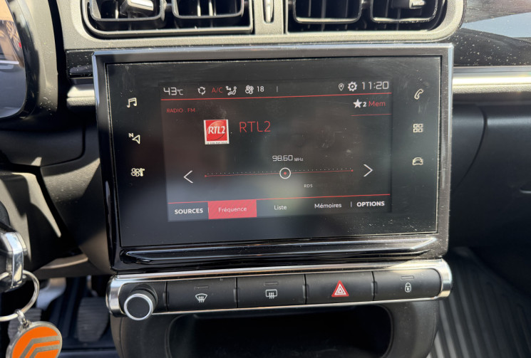 Citroën C3 1.2 PURETECH 110 CH FEEL / SUIVI CITROEN 