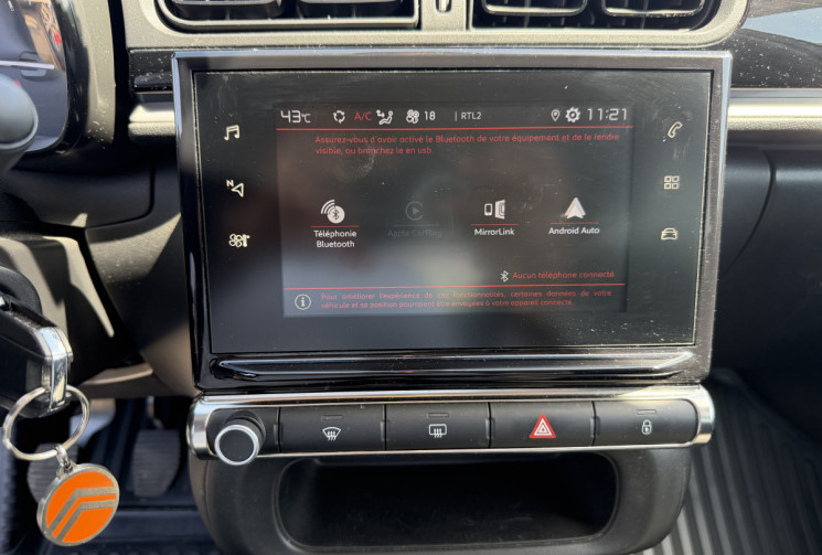 Citroën C3 1.2 PURETECH 110 CH FEEL / SUIVI CITROEN 