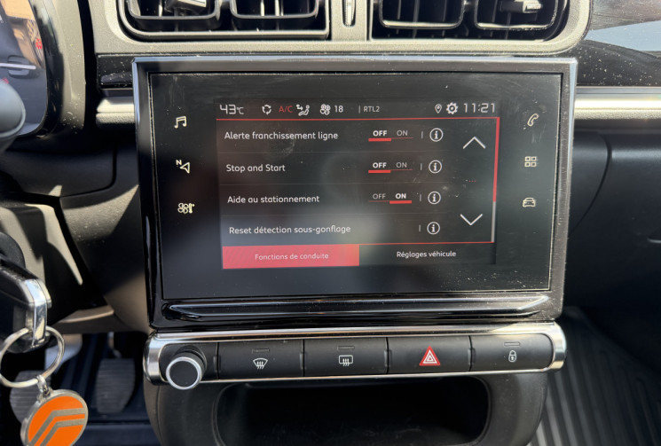 Citroën C3 1.2 PURETECH 110 CH FEEL / SUIVI CITROEN 
