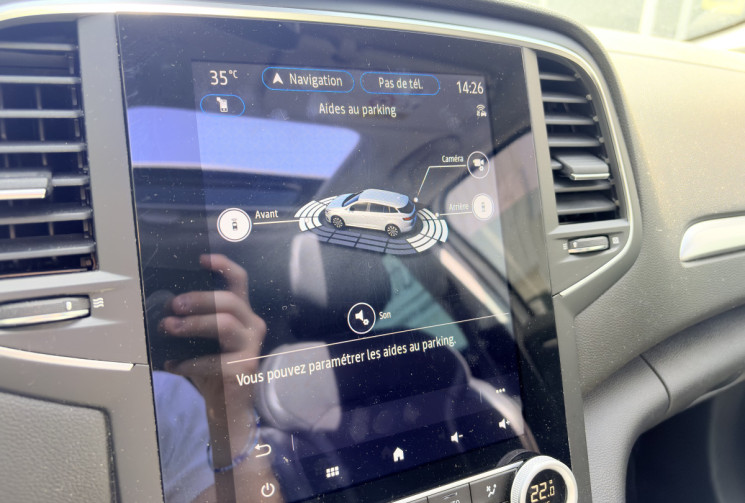 Renault Megane Estate IV P2 Estate 1.3 TCe EDC7 Intens *Cam de recul*Radar 360°*Apple Carplay