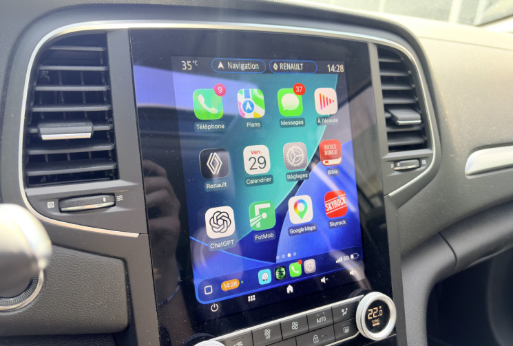 Renault Megane Estate IV P2 Estate 1.3 TCe EDC7 Intens *Cam de recul*Radar 360°*Apple Carplay