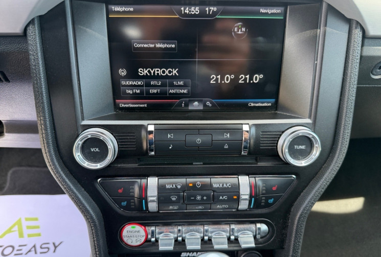 Ford MUSTANG 2.3 EcoBoost 317Ch BVA - SUIVI FORD - IMMATRICULEE EN FRANCE