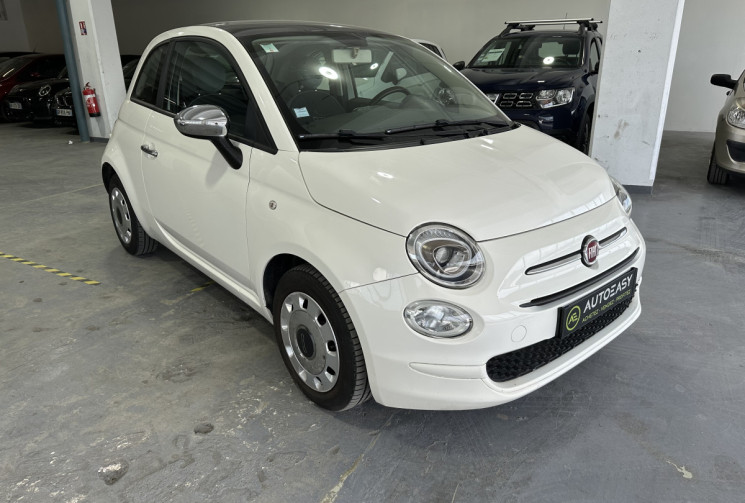 FIAT 500  1.2 8V 69 Popstar / Distribution faite pour la vente / Toit panoramique