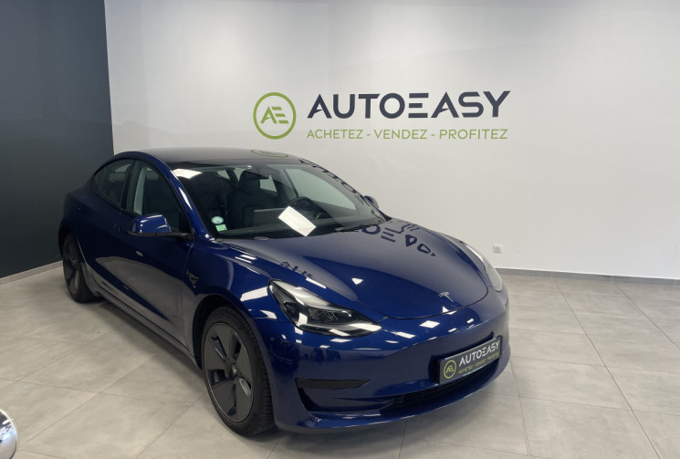 Tesla Model 3 Electrique 281ch 281ch Standard - 2022 - Toit Panoramique - Suivi complet - Première m