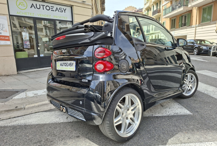 SMART FORTWO CABRIOLET BRABUS XCLUSIVE 98 CH 57650 KMS