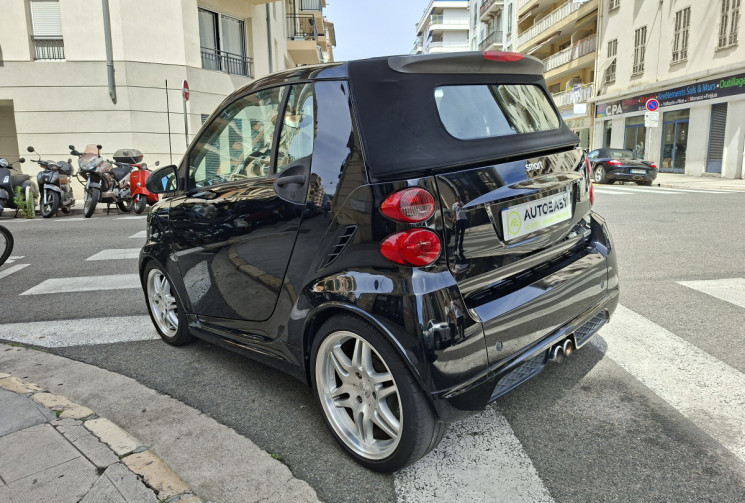 SMART FORTWO CABRIOLET BRABUS XCLUSIVE 98 CH 57650 KMS