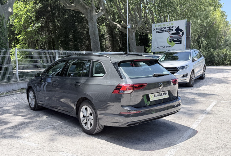 Volkswagen Golf 8 SW 2.0 TDI SCR 116 Life Plus DSG7 * Française / En stock / CarPlay / Caméra