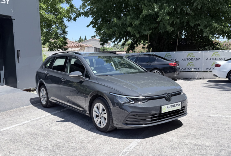 Volkswagen Golf SW 8 2.0 TDI SCR 116 Life Plus DSG7 * Française / En stock / CarPlay / Caméra