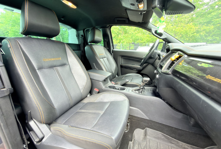 Ford Ranger Super Cabine WILDTRAK 213 ch *Charge moto*Vidange Boite OK*Distri OK*Entretien Ford*