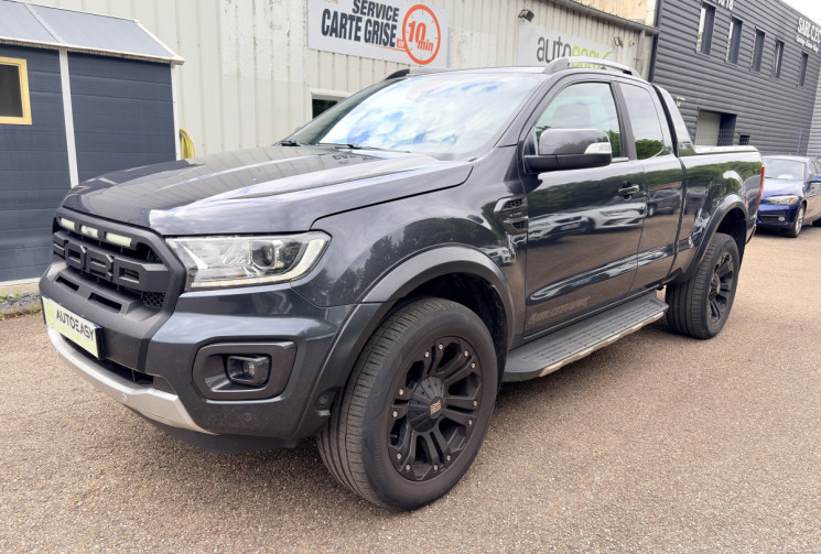 Ford Ranger Super Cabine WILDTRAK 213 ch *Charge moto*Vidange Boite OK*Distri OK*Entretien Ford*