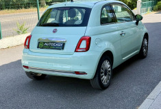 FIAT 500  LOUNGE 1.2 MPi 69 ch / Toit Panoramique / Bluetooth / Entretien et distribution à jour
