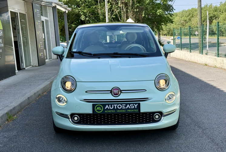 FIAT 500  LOUNGE 1.2 MPi 69 ch / Toit Panoramique / Bluetooth / Entretien et distribution à jour